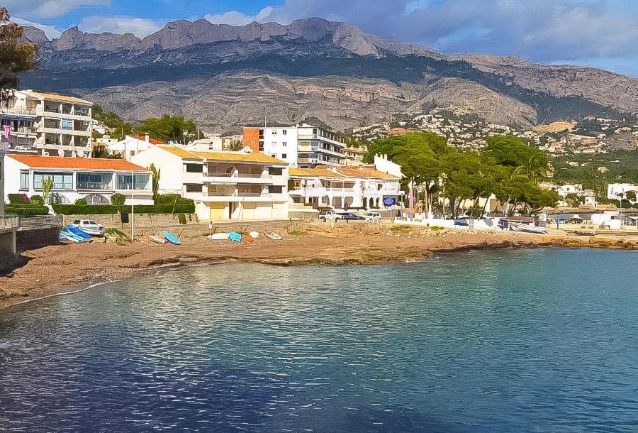 Apartamento Primera Linea Con Acceso Privado A La Playa Altea Exterior foto